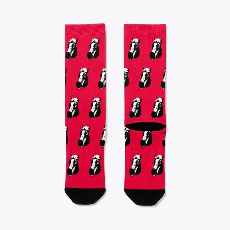 Buckets the Drummer Head Socks